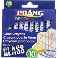 Prang Decor Glass Crayons