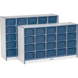 Rainbow Accents Cubbie Mobile Storage
