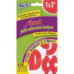 Pacon Reusable Self-Adhesive Letters