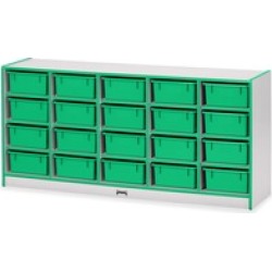 Rainbow Accents Cubbie Mobile Storage