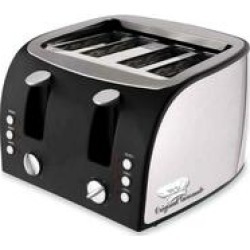 Original Gourmet Adjustable Slots 4-Slice Toaster