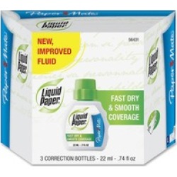 Paper Mate Liquid Paper Fast Dry Correction Fluid