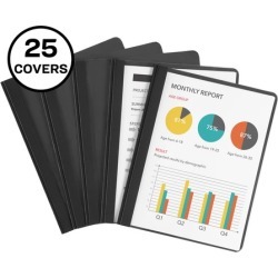 Wholesale Folders & Report Covers: Discounts on Avery Durable Clear Front Report Covers AVE47960