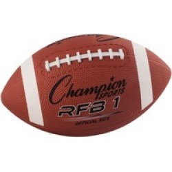 Champion Sport s Official Size Rubber Football