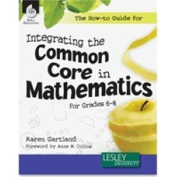 Shell Gr 6-8 How-to Com/Core Math Book Education Printed Book for Math