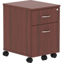 Lorell Relevance Series Mahogany Laminate Office Furniture