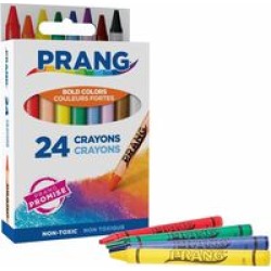 Dixon 24 Count Wax Crayons