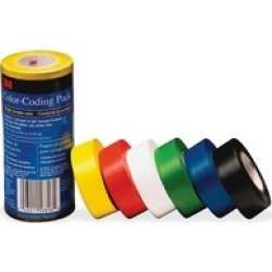 3M Vinyl Tape 764 Color-coding Pack