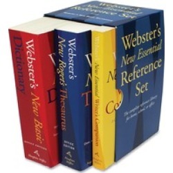 Houghton Mifflin Webster's New Essential Ref. Set Reference Printed Ma