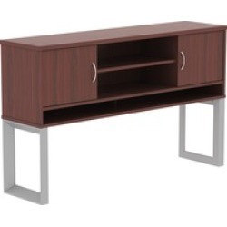 Lorell Relevance Series Mahogany Laminate Office Furniture