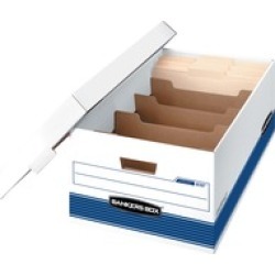 Bankers Box Extra-strength Divider Storage Box