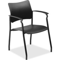 Lorell Stack Chair with Arms