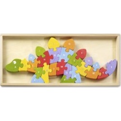 BeginAgain Toys Dinosaur A to Z Puzzle : image BeginAgain Toys Dinosaur A to Z Puzzle