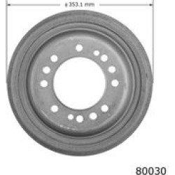 Duralast Brake Drum 8911