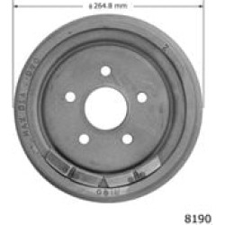 Duralast Brake Drum 8190