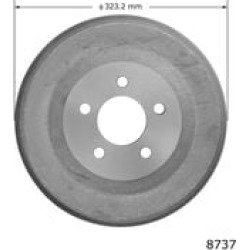 Duralast Brake Drum 8737