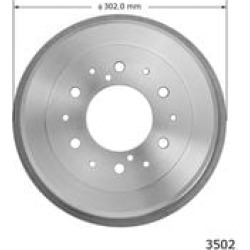 Duralast Brake Drum 3502