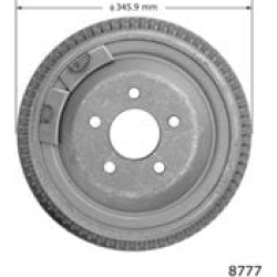 Duralast Brake Drum 8777