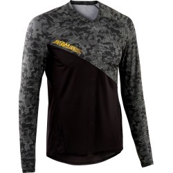 All-mountain Long-sleeved Mountain Bike Jersey - Black