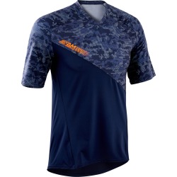 All-mountain Short-sleeved Mountain Bike Jersey - Blue