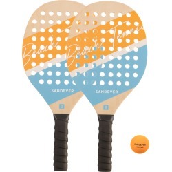 Beach Tennis Racket Set Experience - Yellow/blue