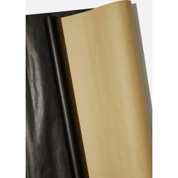 Typo - Craft Wrapping Paper - Black