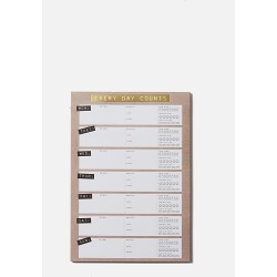 Typo - A5 Wellness Tracker - Everyday counts