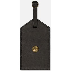 Typo - Bag Tag - Black world globe