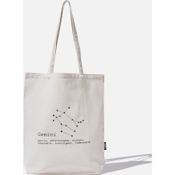 Cotton On Foundation - Foundation Online Exclusive Star Sign Tote - Gemini