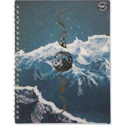 Typo - A4 Campus Notebook Recycled - Moon phases