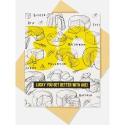 Typo - Age Card - 30 lucky you get better cheese
