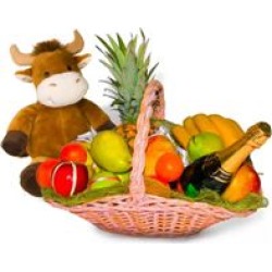 'Festive' Fruit Basket