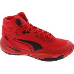 PUMA Playmaker Pro Mid - Mens 12 Red Basketball Medium