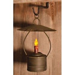 August Grove® Hanging Nook Metal Lantern Metal in Black, Size 11.5 H x 8.0 W x 8.0 D in | Wayfair 58B414CDBC7444BD9D0131F2AF597249