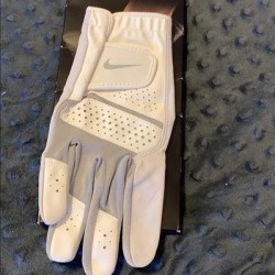 Nike Accessories | Left Hand Golf Gloves | Color: Gray/White | Size: Os found on Bargain Bro from poshmark, inc. for USD $15.20