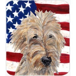 Trinx Patriotic Goldendoodle USA American Flag Glass Cutting Board Glass, Size 15.38 W in | Wayfair 5A0B588EBBF14201ACC68F52FB998BCA found on Bargain Bro Philippines from Wayfair for $32.02