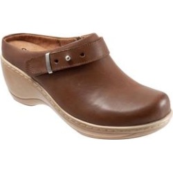 Women's Marquette Mules by SoftWalk in Saddle (Size 7 M) found on Bargain Bro from fullbeauty for USD $98.76