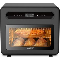 26-quart Air Fryer, Toaster Oven with Rotisserie, Steam Oven