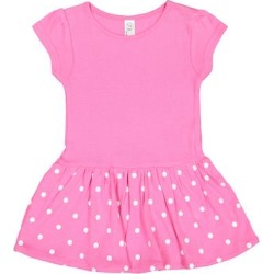 Rabbit Skins RS5320 Infant Baby Rib Dress in Raspberry/Raspberry size 24MOS | Cotton 5320 found on Bargain Bro from ShirtSpace for USD $7.01