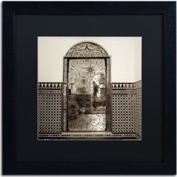 Trademark Fine Art 'Cordoba I' Framed Photographic Print Canvas & Fabric in Brown, Size 16.0 H x 16.0 W x 0.5 D in | Wayfair ALI5203-B1616BMF found on Bargain Bro from Wayfair for USD $53.95