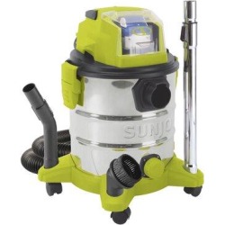Sun Joe Wet/Dry Vacuum in Green/White, Size 18.0 H x 12.0 W x 12.0 D in | Wayfair 24V-WDV6000 found on Bargain Bro from Wayfair for USD $117.79