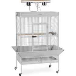 Prevue Pet Products Signature Select Series Wrought Iron Bird Cage in Pewter, X-Large, Gray found on Bargain Bro Philippines from petco.com for $528.93