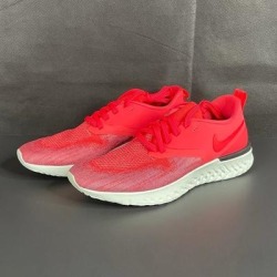 Nike Shoes | Nike W Odyssey React 2 Flyknit Women's Shoe Ah1016 800 Size 8.5 Ember Glow | Color: Pink/Red | Size: 8.5