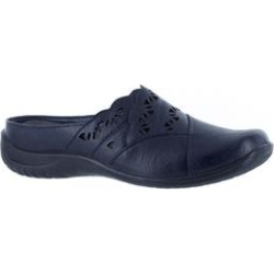 Wide Width Women's Forever Clog by Easy Street in New Navy (Size 9 1/2 W) found on Bargain Bro Philippines from Woman Within for $54.99