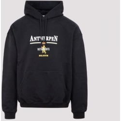 Antwerpn Logo Hoodie S - Black - Vetements Sweats