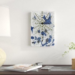 Winston Porter Chakra Web w/ Wings Canvas & Fabric in Blue/Gray, Size 1.25 D in | Wayfair EF51E3FE6EE34D248B3C3EEF1C175F3C