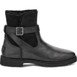 Romely Buckle Sheepskin Classic Boots - Black - Ugg Boots found on Bargain Bro Philippines from lyst.com for $119.00