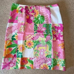 Lilly Pulitzer Skirts | Lilly Pulitzer Skirt Buy 2 Get One Free | Color: Pink/Purple | Size: 0
