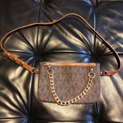 Michael Kors Bags | Michael Kors Fanny Pack | Color: Brown/Tan | Size: Os found on Bargain Bro from poshmark, inc. for USD $30.40
