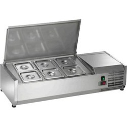 Arctic Air ACP40 40" Refrigerated Countertop Condiment Prep Station